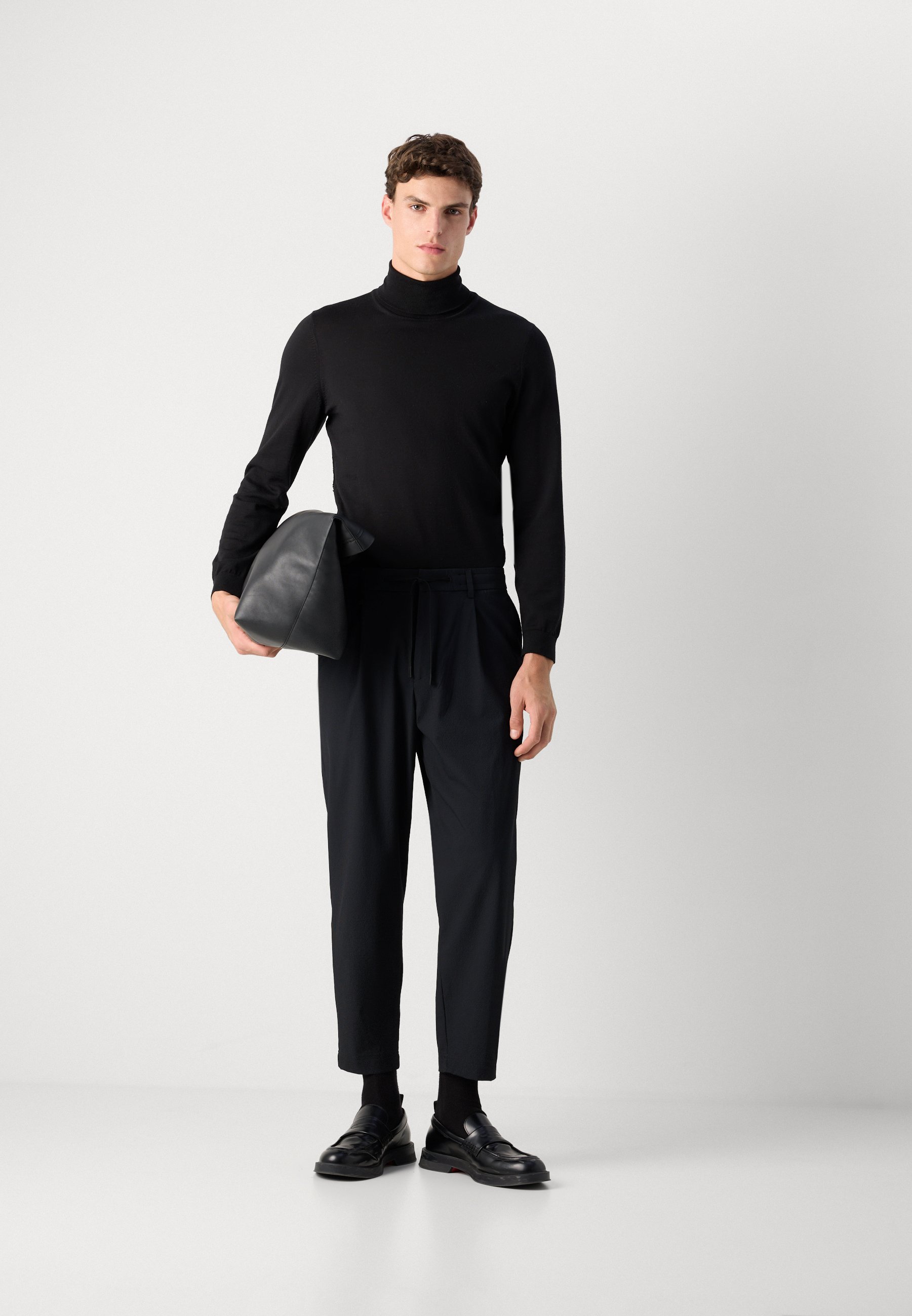 BOSS CONVERT PLEETEN - Broek - zwart