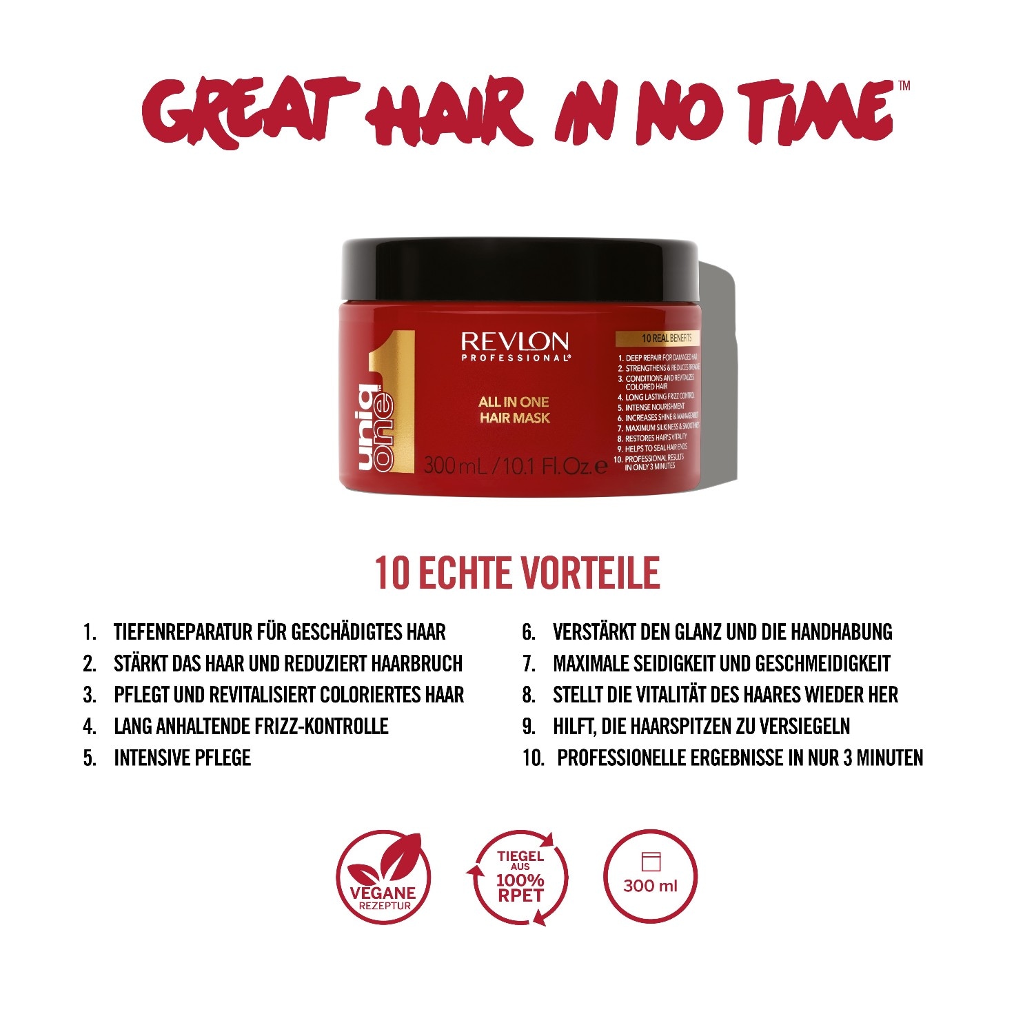 Revlon Professional Haarmaske UniqOne Superior Haarmaske - 300 ml
