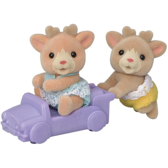 Boneca - SYLVANIAN FAMILIES - Os Gêmeos Renas - Branca - Unissex - 5693
