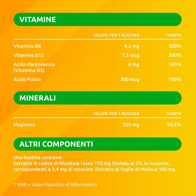 SUPRADYN Supradyn Recharge Sem Estresse 20 sachês suplemento alimentar de vitaminas e magnésio