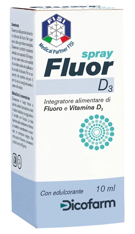 DICOFARM FluorD3 spray met fluoride en vitamine D3 10 ml