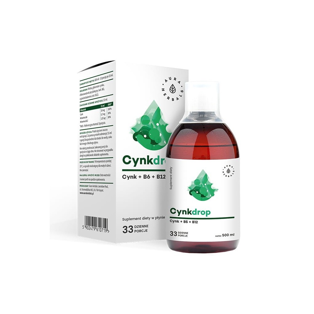 Aura Herbals cinka pilieni