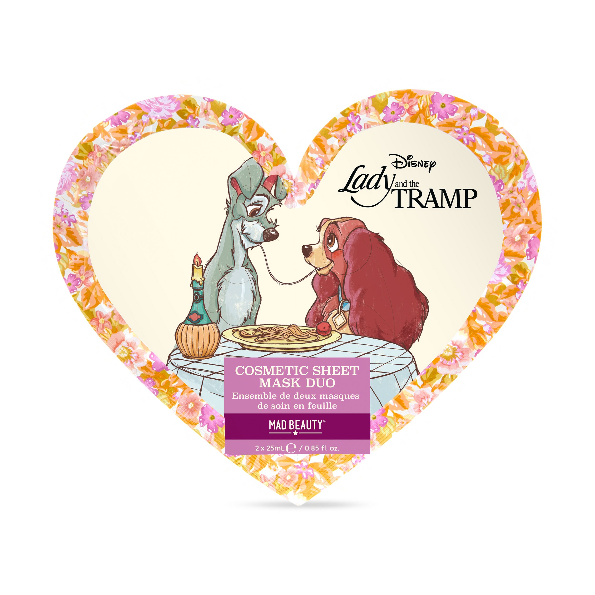 Lady & The Tramp козметичка маска за лице дуо Маске за лице