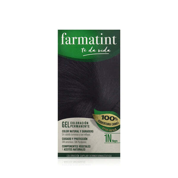 Farmatint Permanentní gelová barva na vlasy 1N Černá