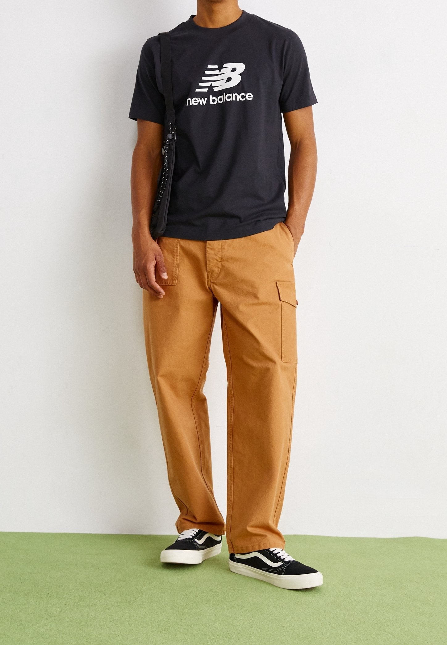 New Balance Print T-Shirt - schwarz