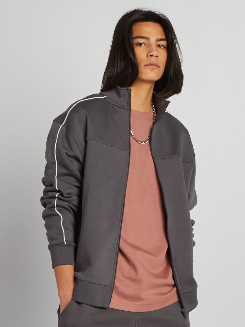 Bluza rozpinana - szara