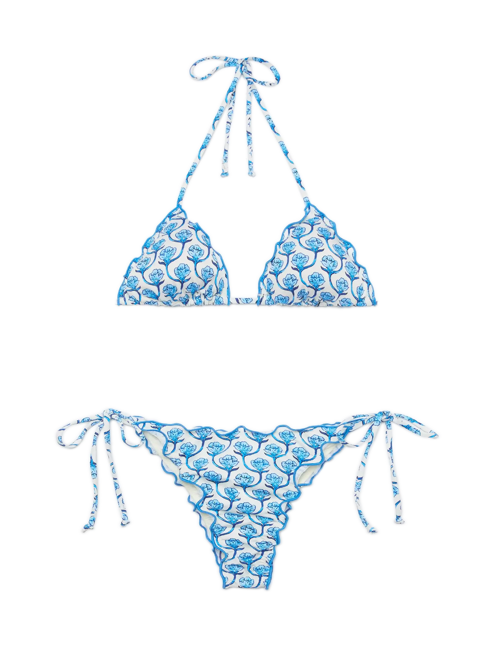 Sagittarius Miami Classic Triangle Bikini met bloemenprint