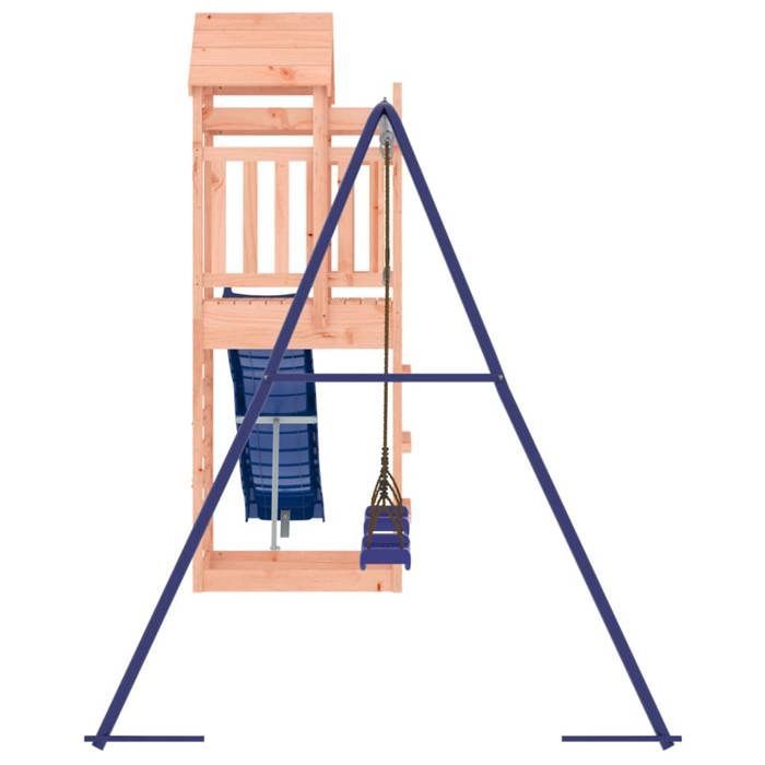 vidaXL Aire de jeux d'extérieur bois massif de douglas, ensemble de jeu, ensemble de jeu en bois, ensemble de terrain de jeu 3156977