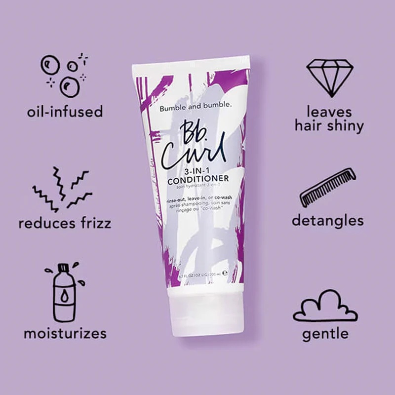 Bumble and bumble Bb. Curl 3-in-1 kondicionieris cirtainiem un viļņainiem matiem