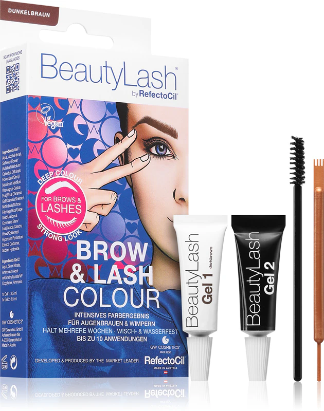 RefectoCil BeautyLash Brow & Lash Colour: tintura para sobrancelhas e cílios.