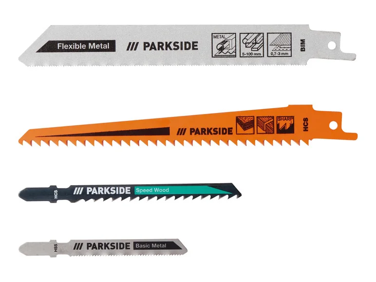 Ferăstrău vertical și ferăstrău sabie fără fir PARKSIDE® 2 în 1 PSSSA 20 Li B2, 20 V