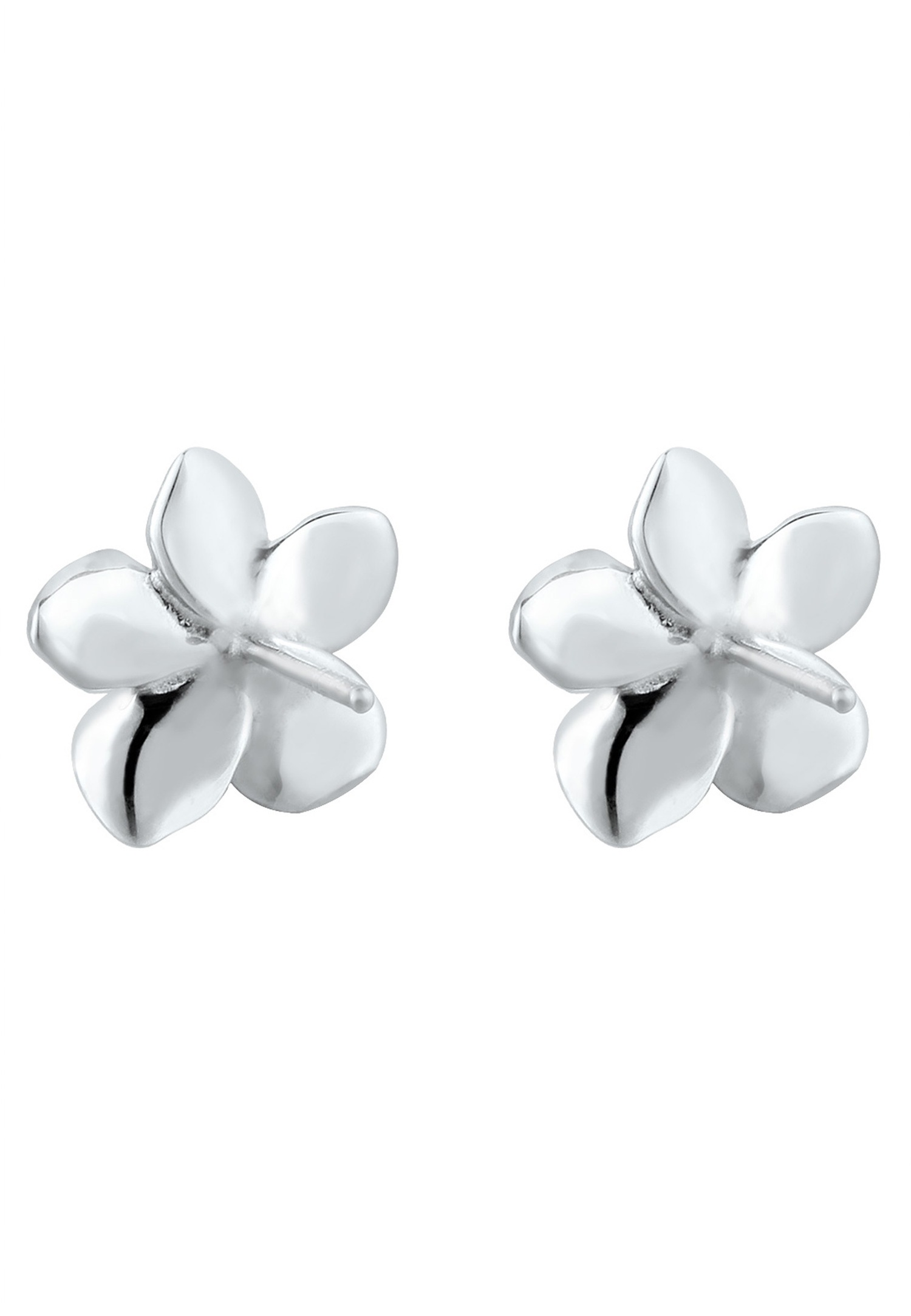 Elli Frangipani Blüte Natur Blume Emaille 925 Silber