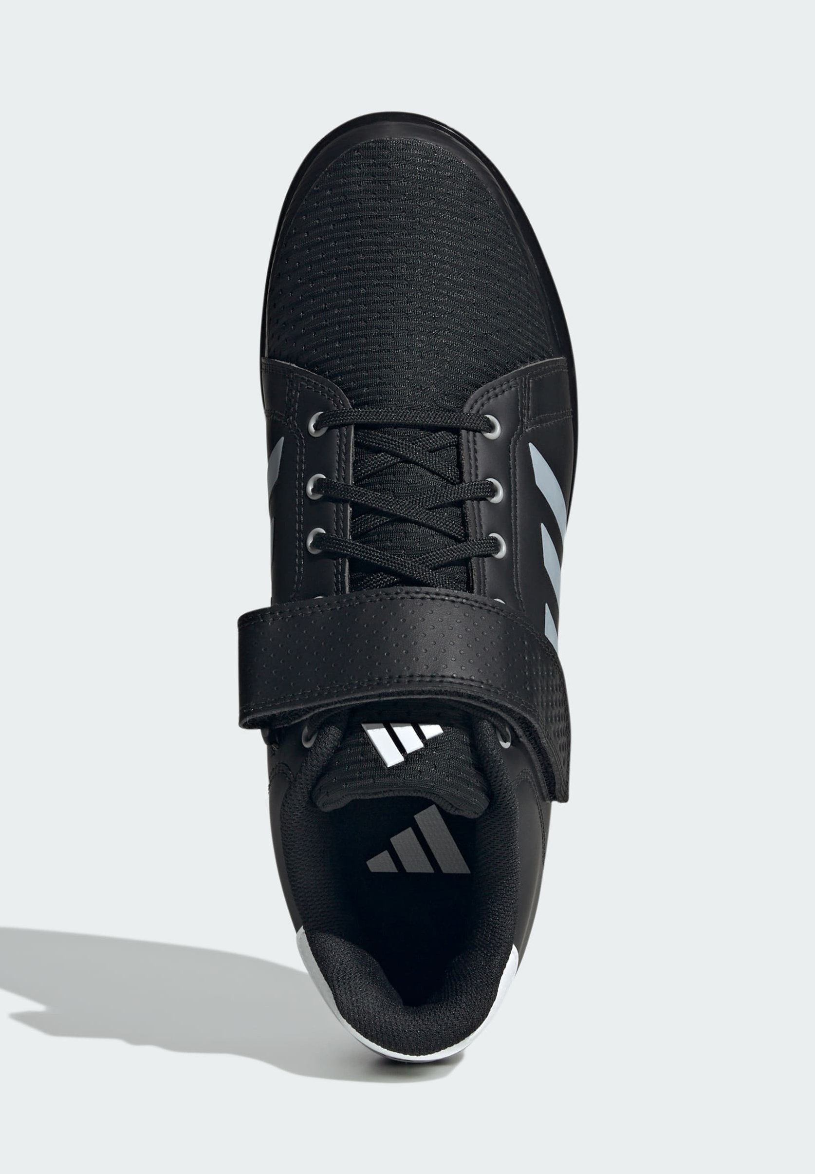 adidas Performance POWER PERFECT 3 GEWICHTHEFFEN - Klimschoenen - core black metallic grey two