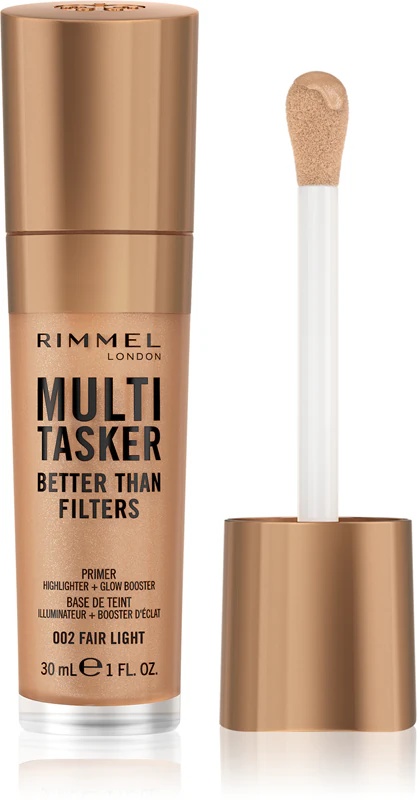 Rozjasňujúci primer Rimmel Multi-Tasker Better Than Filters pre zjednotenie tónu pleti