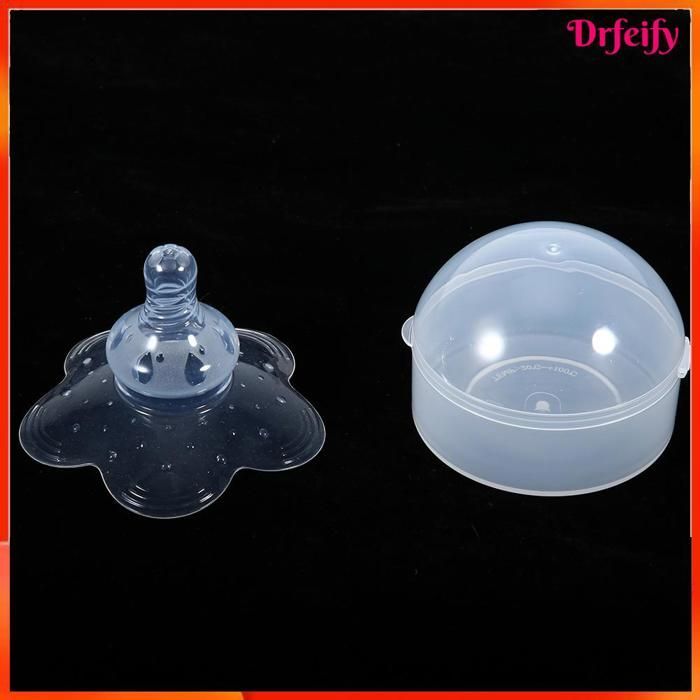 Akozon Cache-mamelon d'allaitement Cache-téton en Silicone, protège-mamelon, housse de protection pour la luminaire linge