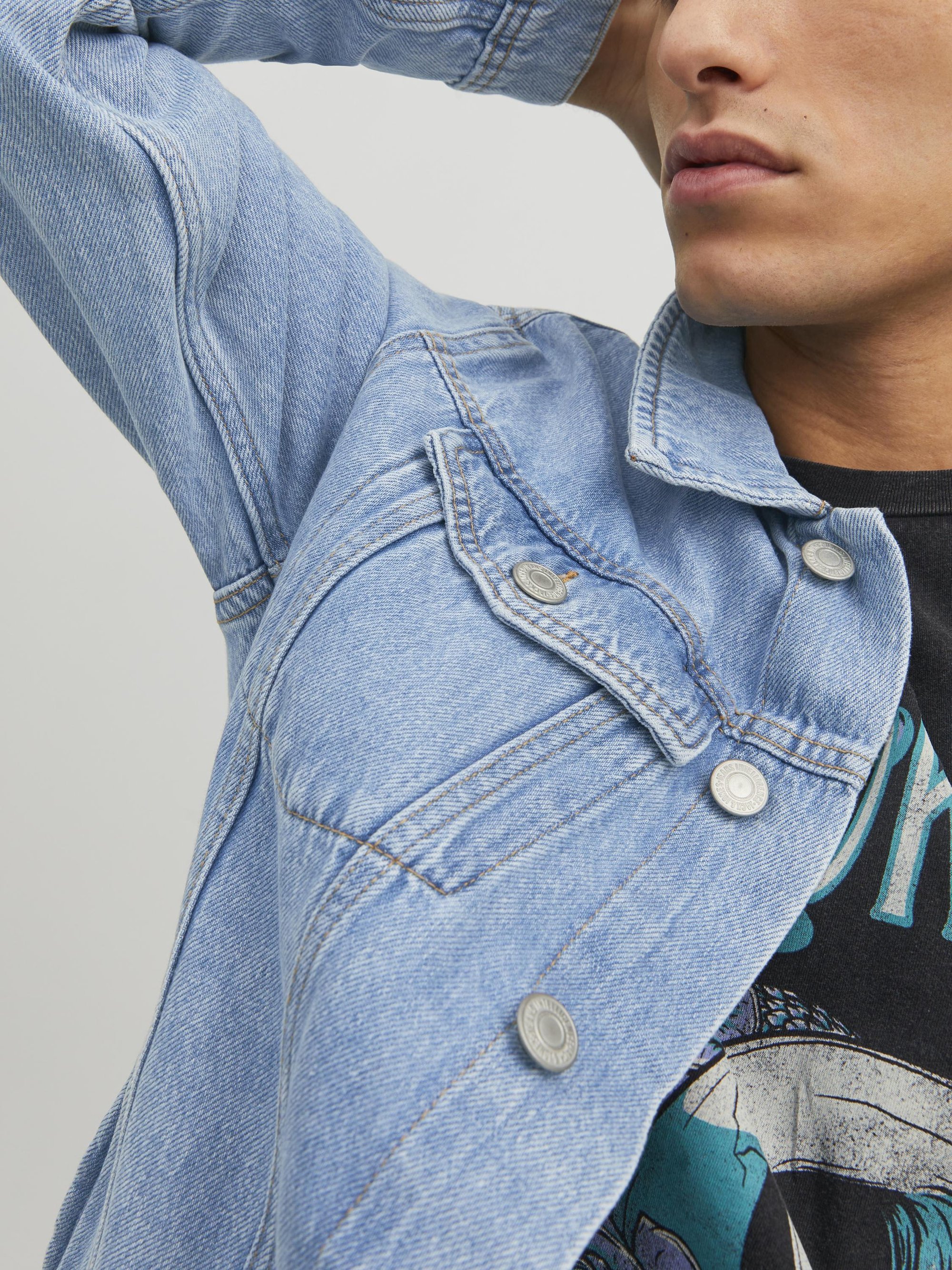 Veste en jean Jack & Jones JJJEAN - Veste en jean bleu