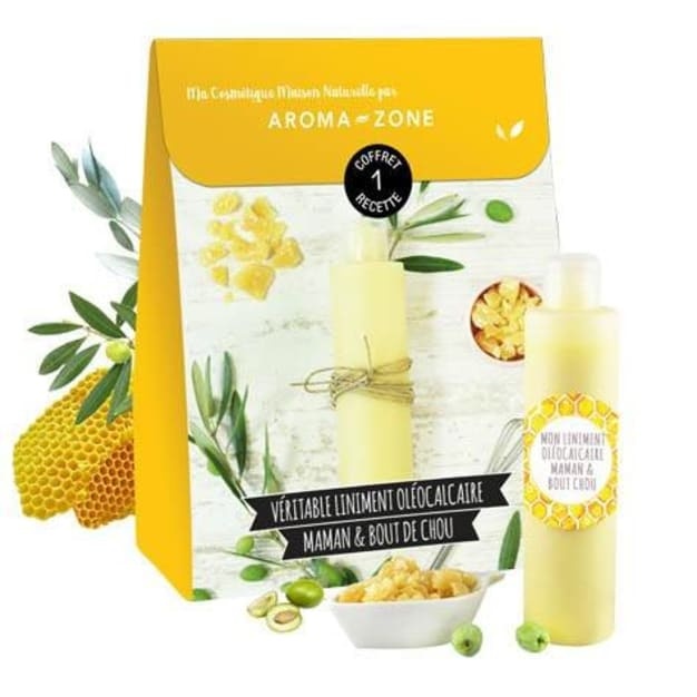 Selbstgemachtes Kosmetikset: Öl-Kalk-haltiges Liniment für Mama und Kind