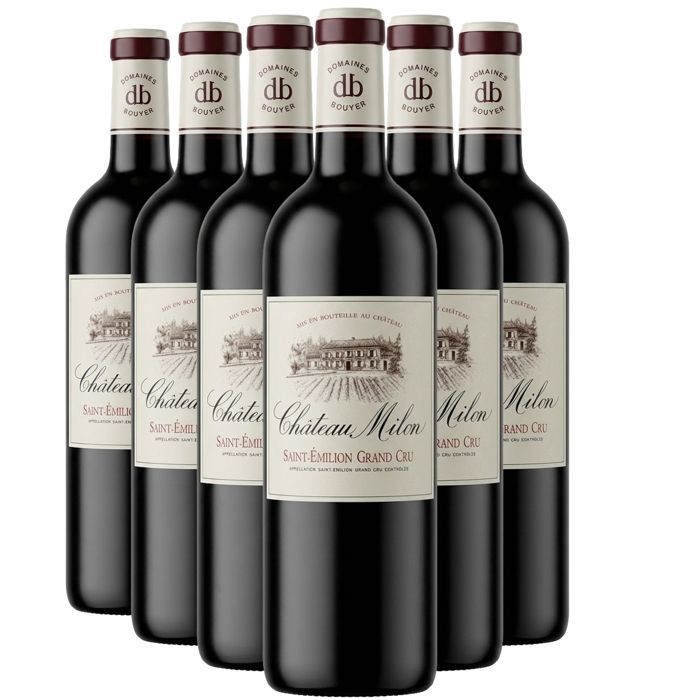 Château Milon Saint-Emilion Grand Cru 2022 - Bordeaux Rode Wijn (6x75cl)