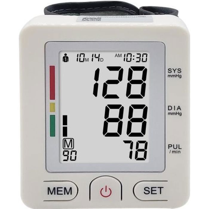 Monitor de pressão arterial de pulso AUTONOMIA E BEM-ESTAR