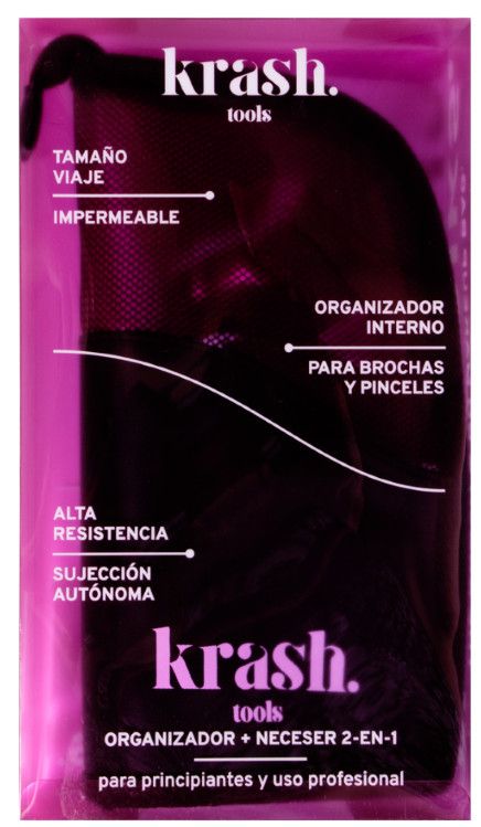 The Basiks The Brush & Go torba za šminku 2-u-1 Organizer Torbica za toaletni pribor Organizator za šminku Torbice za toaletni pribor