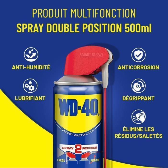 WD-40 Multi-Purpose Aerosol 500ml - 33032/104