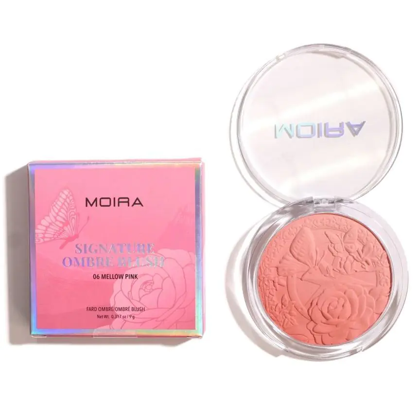 Moira Signature Ombre Blush Róż do policzków 006 Mellow Pink