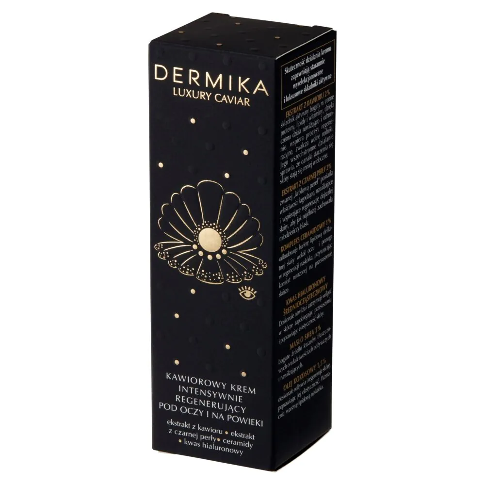 Dermika Luxury Caviar Kawiorowy krem Intensywnie regenerujący pod oczy i na powieki