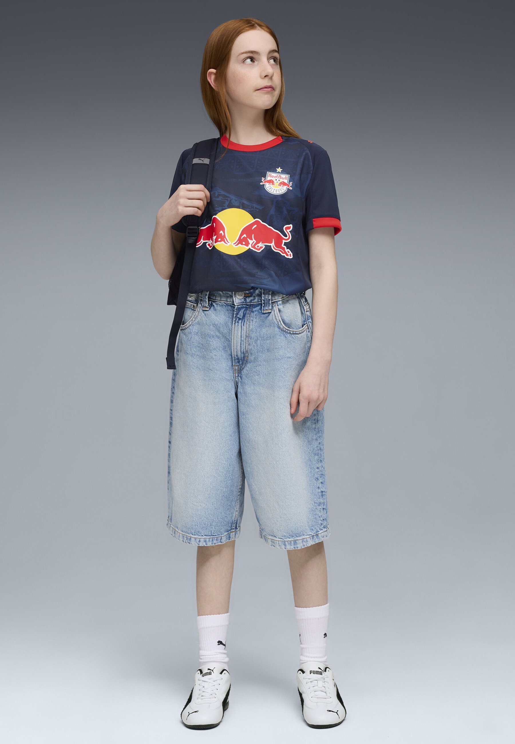 Puma FC RED BULL SALZBURG 25/26 - Klubirõivad - uus tumesinine punane