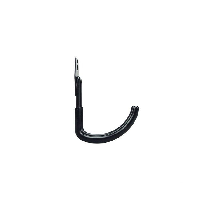 Ganchos de pared negros de alta resistencia para almacenamiento en garaje, organizador de cocina, soporte de pared con tornillos ~2137