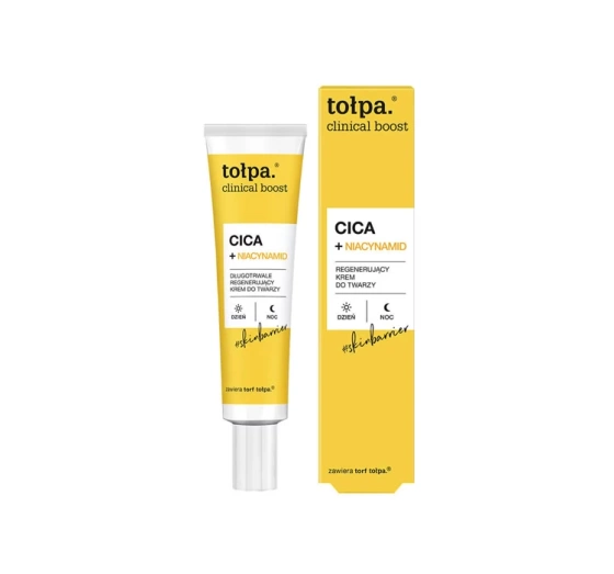Tołpa Clinical Boost Cica   Niacynamid  regenerujący krem do twarzy 40ml