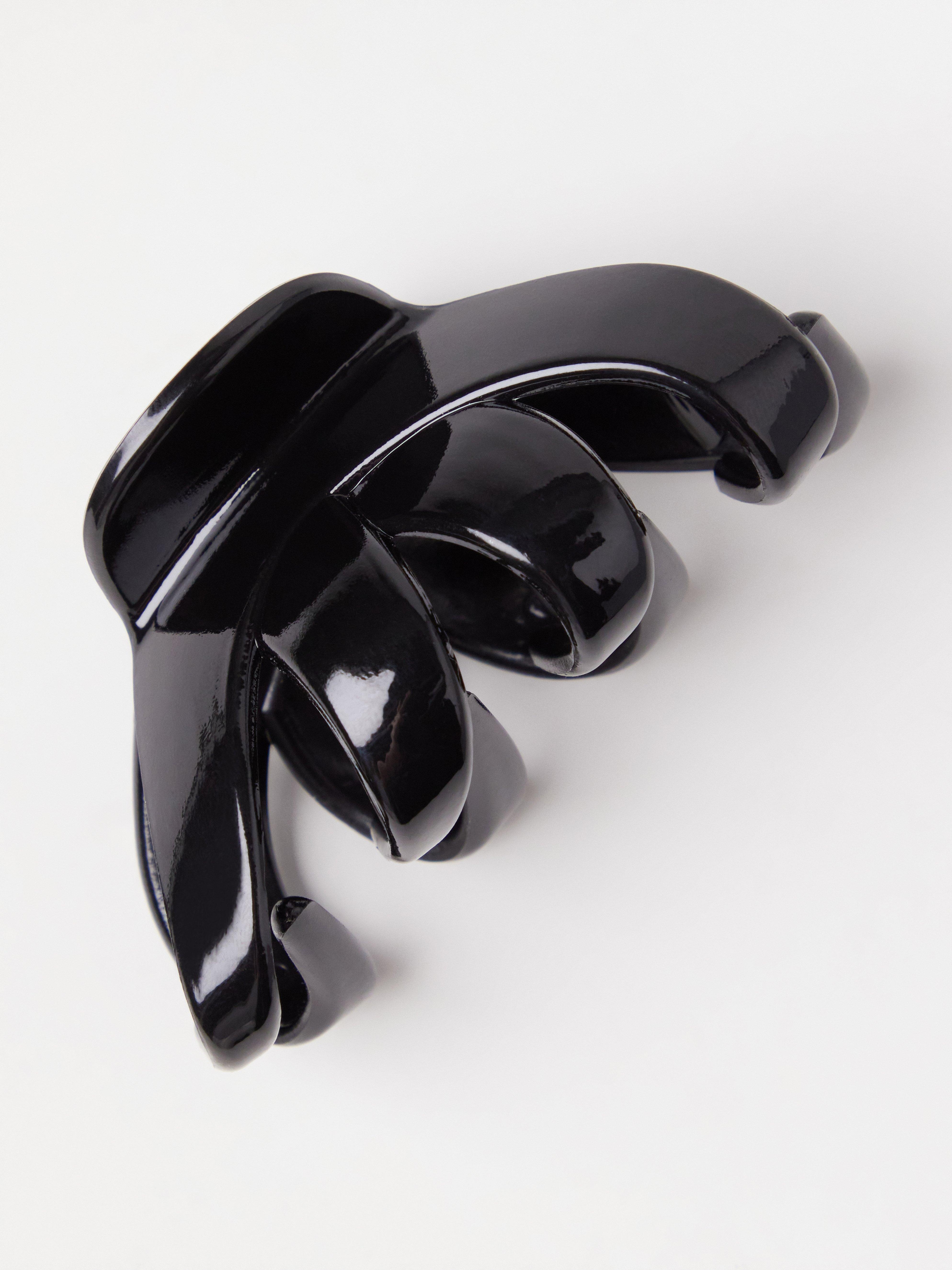 Hårklämma Black