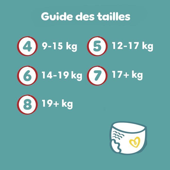 Pañales Pampers Baby-Dry Pants, Talla 8, 117 unidades