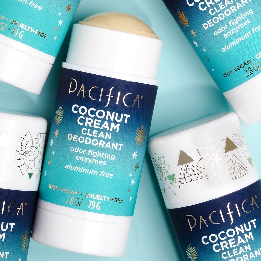 Pacifica dezodorants kokosriekstu krēma tīrošs dezodorants - 65 g