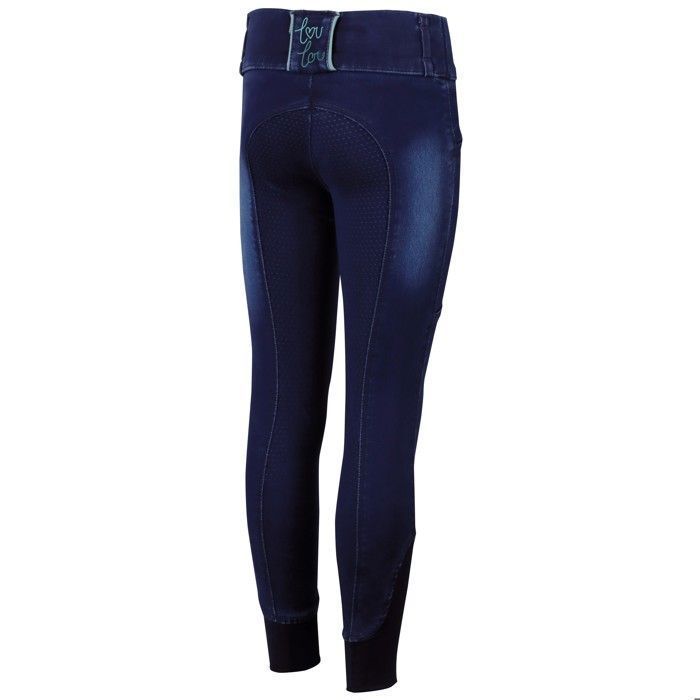 Leggings da equitazione per bambini Harry's Horse Equitights LouLou Elodie con grip completo