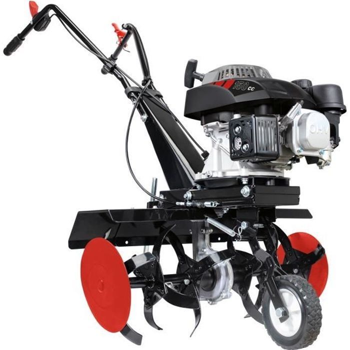 Motoculteur thermique SCHEPPACH MTP560 - 150 CC - 6 fraises - Essence