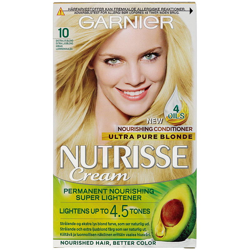 Garnier Nutrisse Crème 10 Ekstra Lys Blond