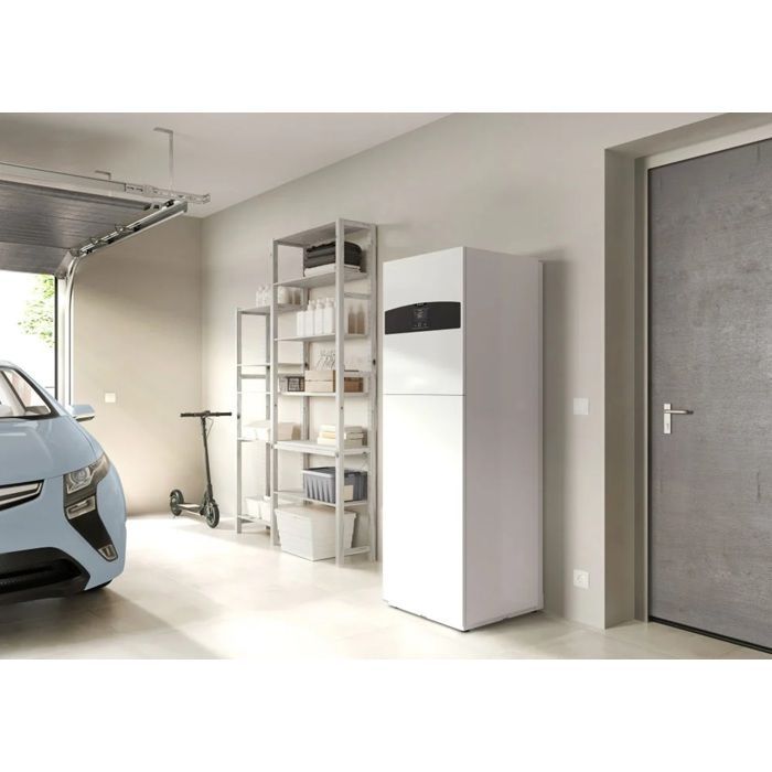 Pompe à chaleur Connecté Air / Eau monobloc Nimbus Compact M avec appoint électrique Ariston 12 kW Triphasé