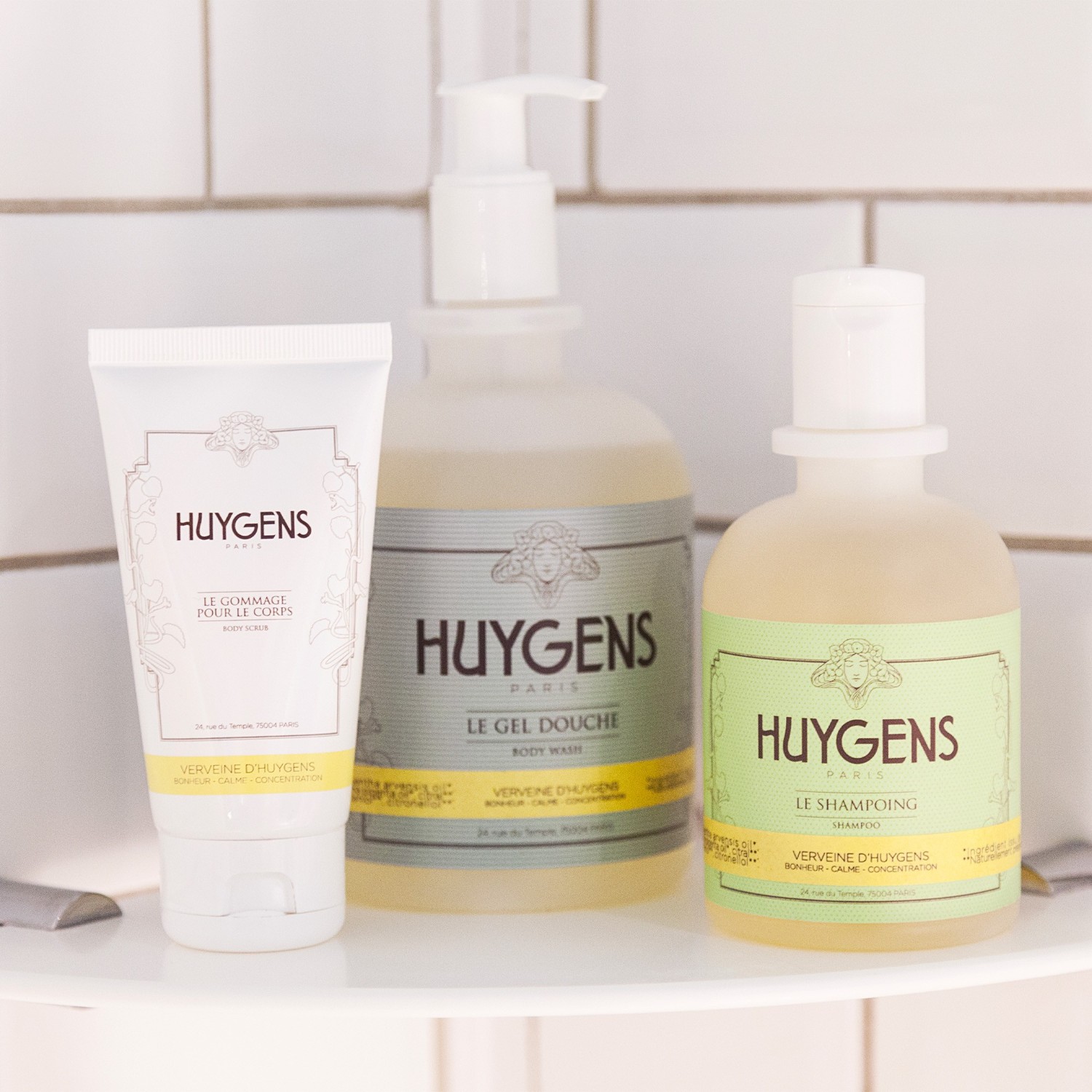 Huygens LE GOMMAGE POUR LE CORPS VERVEINE