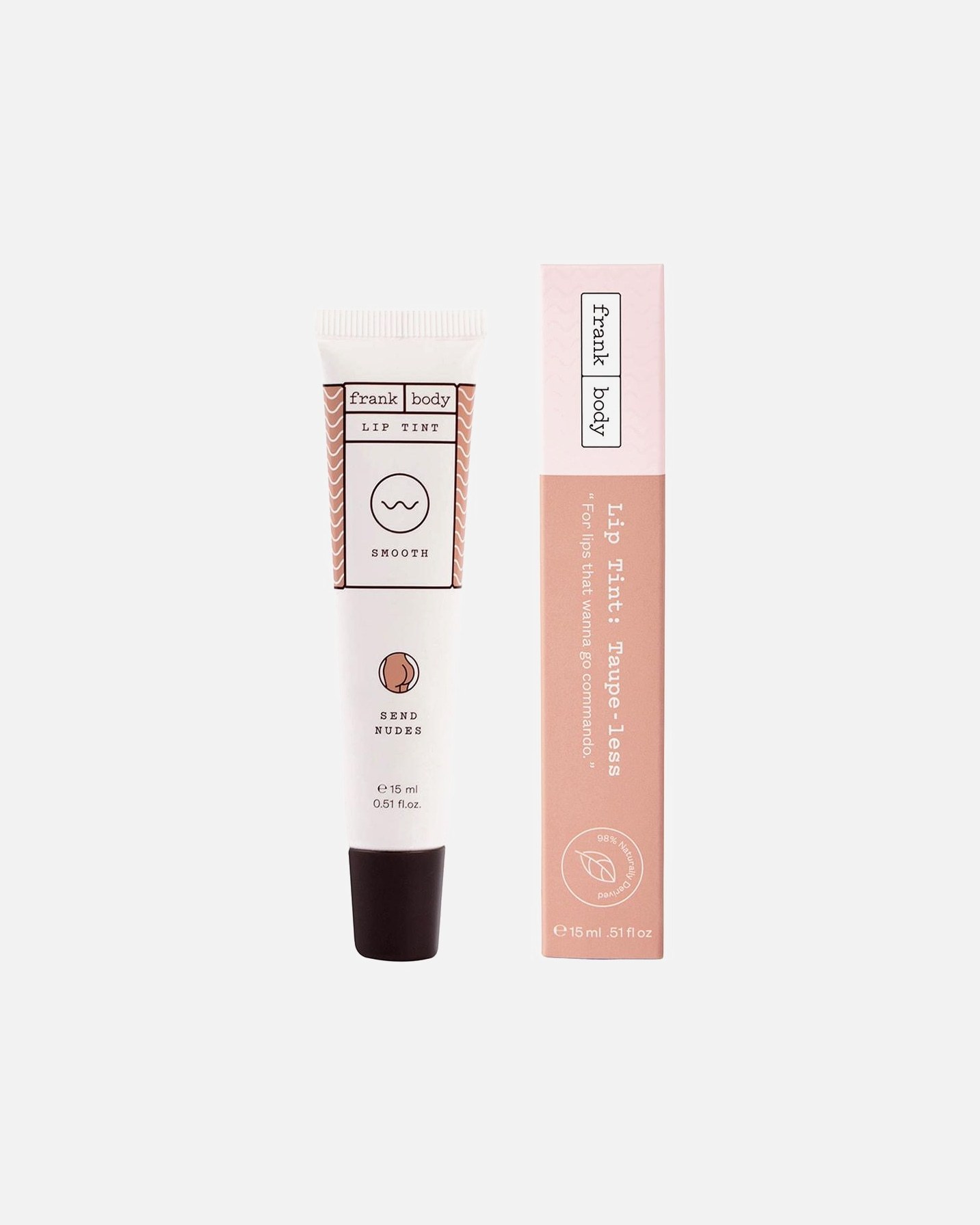 Frank Body lūpų dažai be pilkšvos spalvos - 15 ml