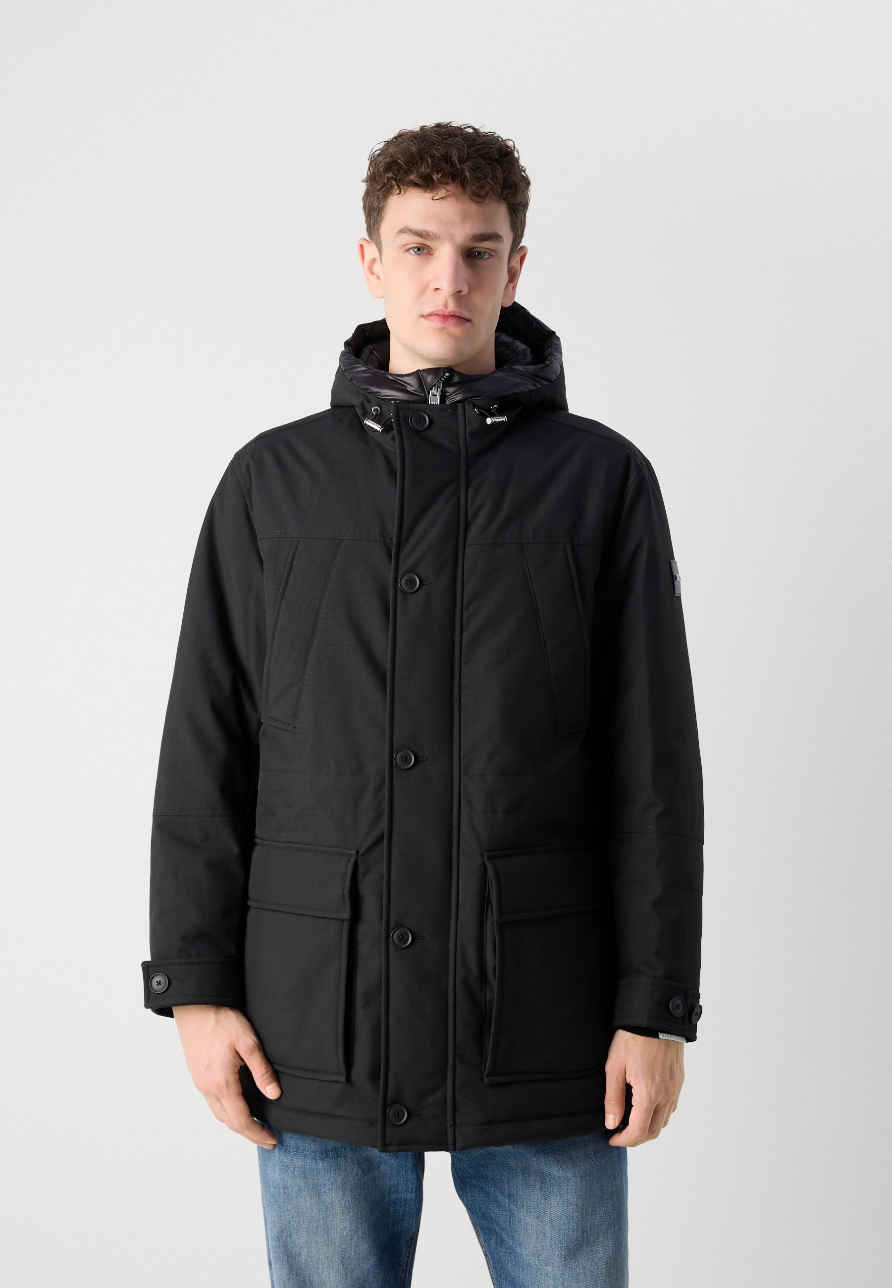 BOSS DETONI - Parka - noire