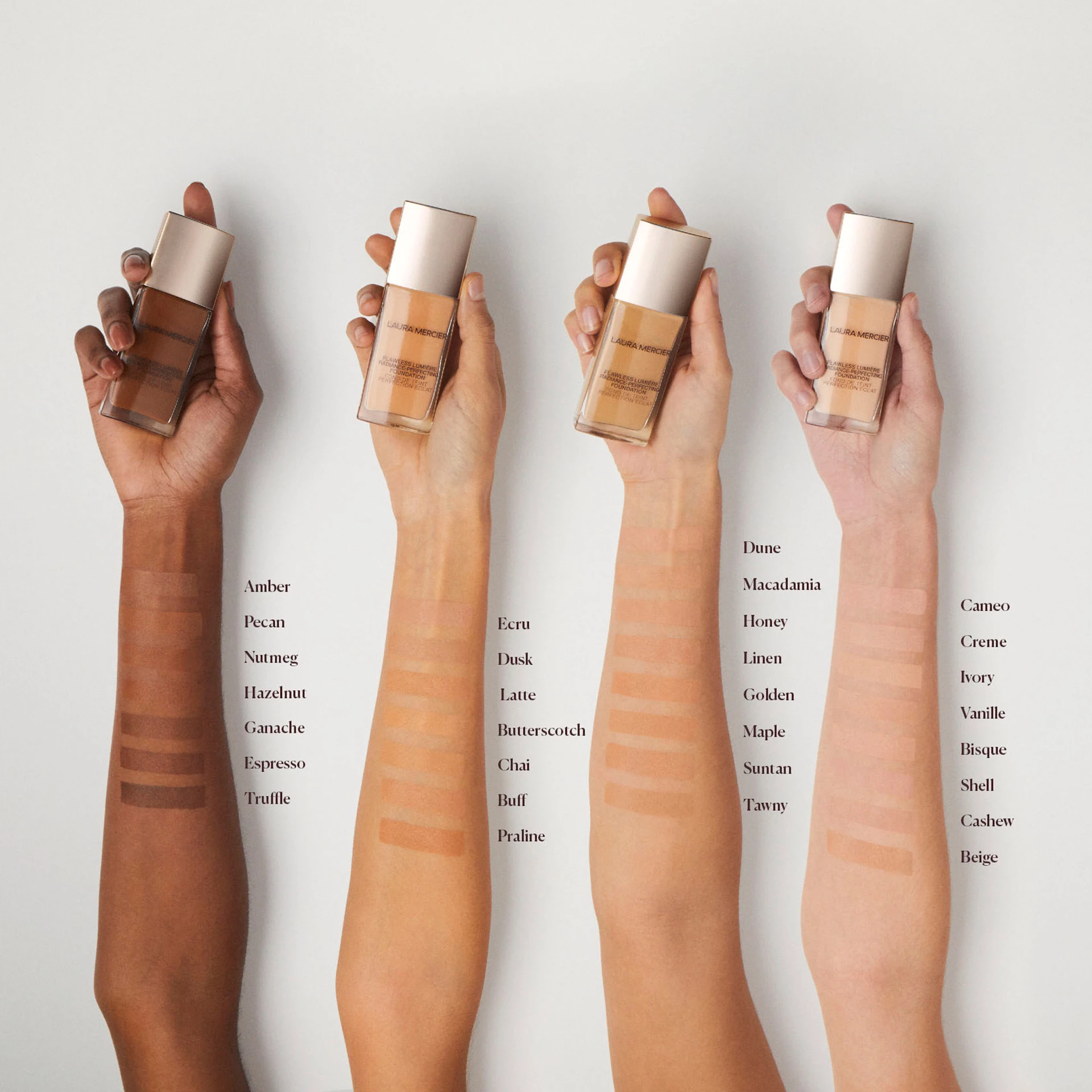 Fond de ten Flawless Lumière Radiance Perfecting 2N1 Caju - Laura Mercier