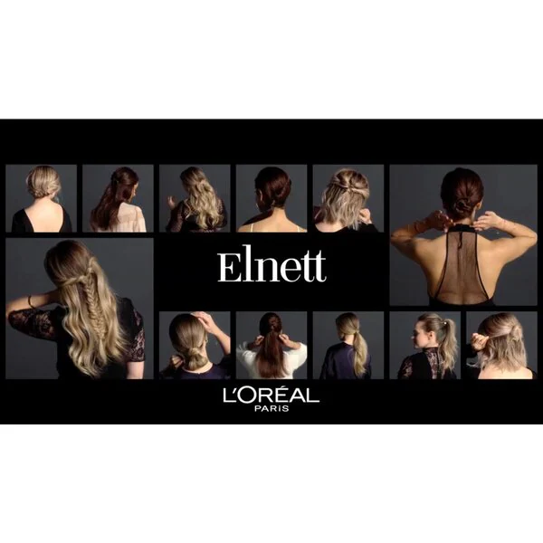 L'Oréal Paris Elnett Satin Normal Fixation hajformázó spray 200ml