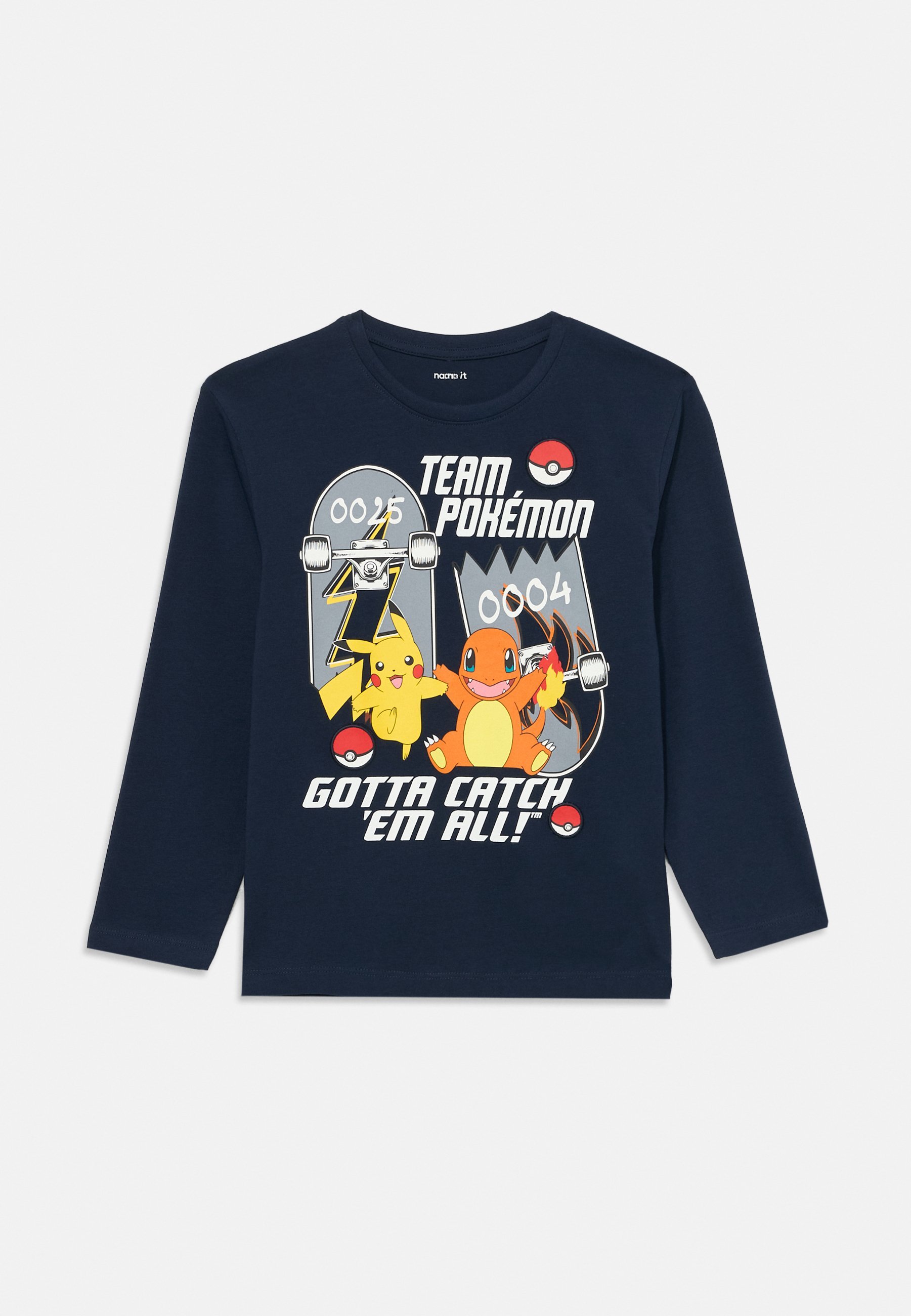 Noem het POKEMON - Top met lange mouwen - marineblauwe blazer