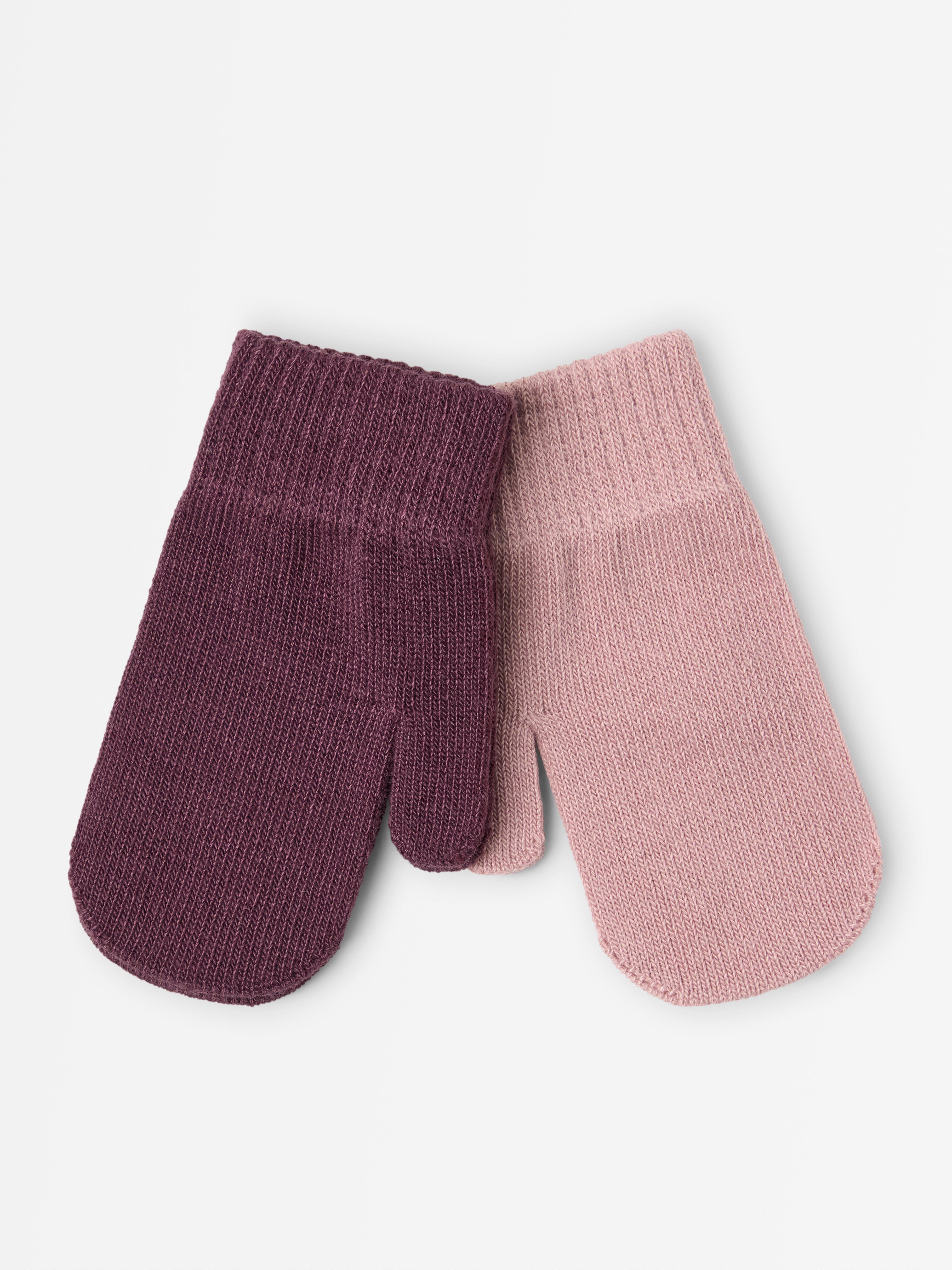 Conjunto de 2 luvas mágicas rosa-claro