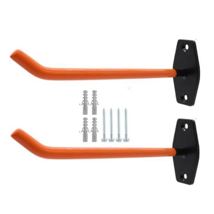 Supports de pneu - JIANGZHA - Lot de 2 - Acier massif - 26 cm - Charge utile 40 kg