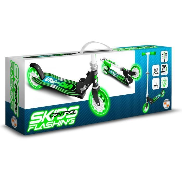 STAMP opvouwbare step met skid control en verlichte wielen