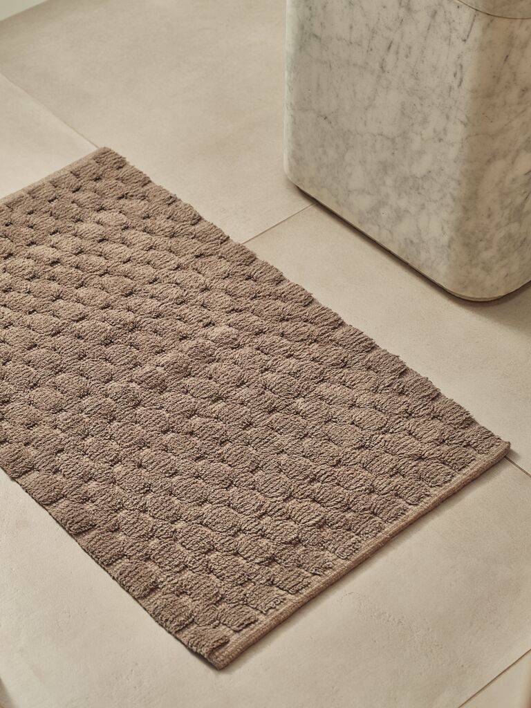 BORGHOLM plus Mata łazienkowa BORGHOLM 50x80cm ciemny piasek