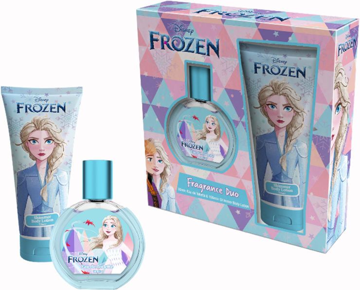 Frozen Set Elsa EDT losion za tijelo s svjetlucavim efektom Dječji parfemi