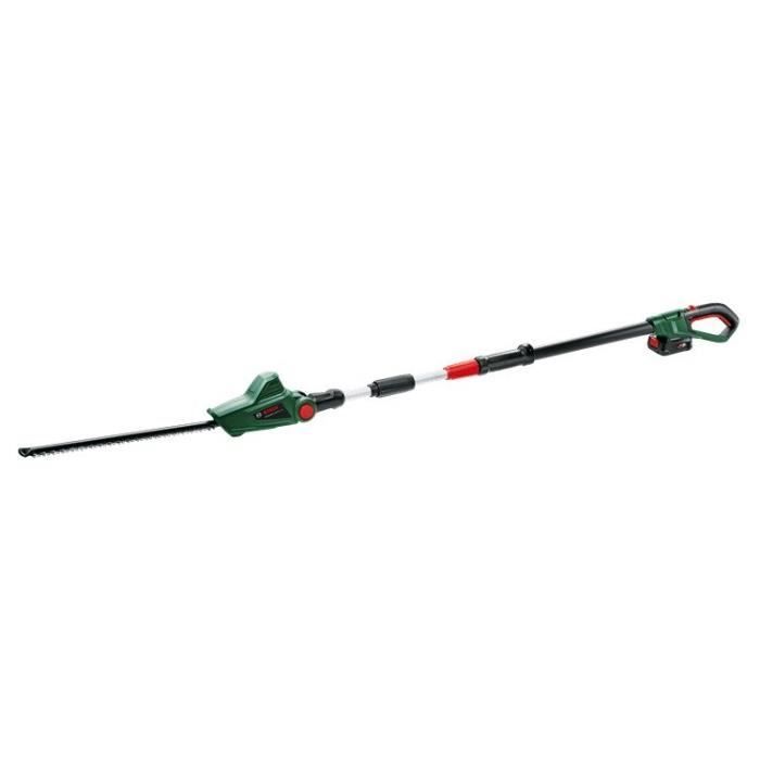 Bosch UniversalHedgePole 18 Telescopische Draadloze Heggenschaar (1 x 18V 2,5Ah Accu, Oplader, Bladlengte 43cm)