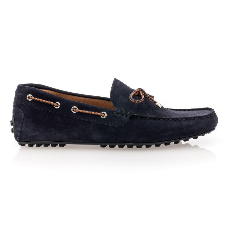Herr Blå Loafers/Båtskor